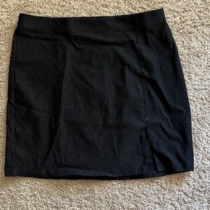 Elegant Black Mini Skirt for Women